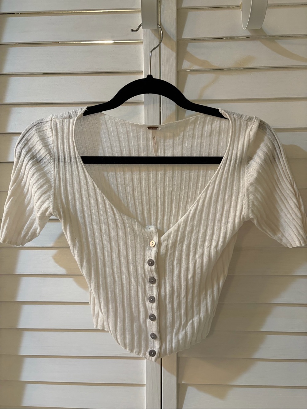 Free people short sleeve sweater